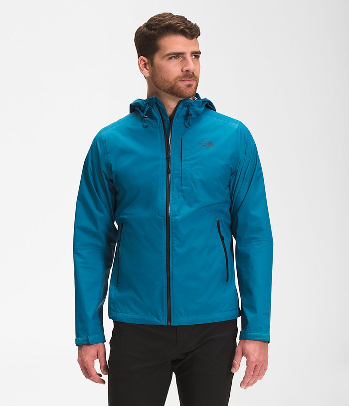 Chubasquero The North Face Hombre Alta Vista - Colombia KWIGRN035 - Azules